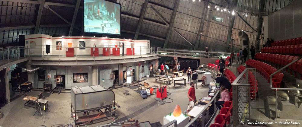 The hot shop is huge!